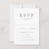 Bien aimé | Cartes RSVP de mariage (Devant)