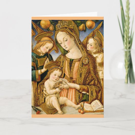 Bien bientôt Carte Religieuse Dieu des armées ange (Devant)