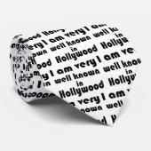 Bien connu en Cravate hollywoodien (Roulé)