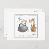 BIEN FAIT ! Carte postale par April McCallum (Devant / Derrière)