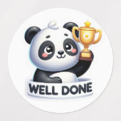 BIEN FAIT PANDA STICKER (Design 2)
