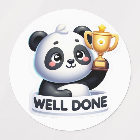 BIEN FAIT PANDA STICKER (Design 1)