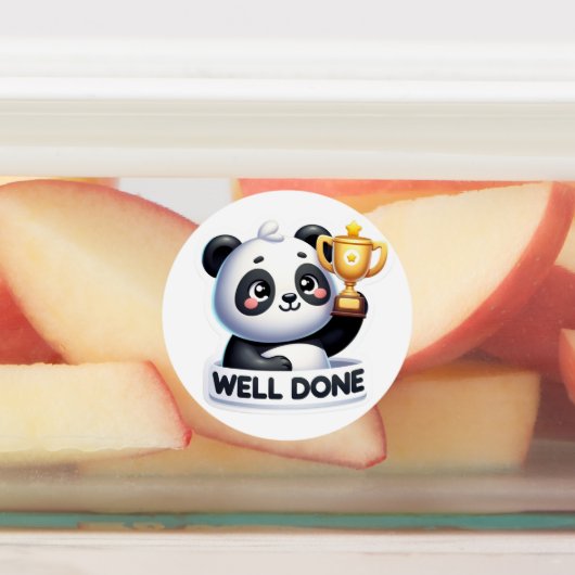 BIEN FAIT PANDA STICKER (Apposé)