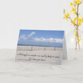 Bien qu'aucun mot ne puisse vraiment aider, carte (Fleur jaune)