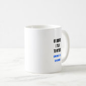 Bien Sûr, Je Me Parle De Mug De Café Drôle (Devant droit)