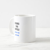 Bien Sûr, Je Me Parle De Mug De Café Drôle (Devant gauche)