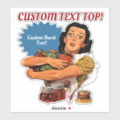 Bien Sûr Je Peux Sticker (Feuille)