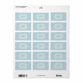 Bienen Etiket (Full Sheet)