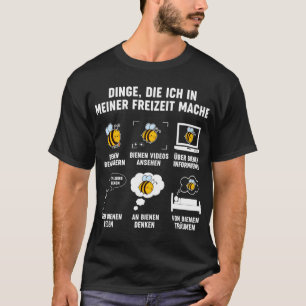 Bienen Fan Imker Honig Lustige Biene T-shirt