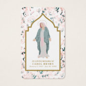 Bienheureuse Mère Catholique En Carte De Prière Mé (Devant)