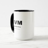 Bienheureuse Vierge Marie (BVM) Mug (Devant gauche)