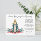 Bienheureuse Vierge Marie Condolence de Merci cath (Debout devant)