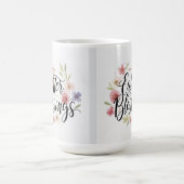 Bienheureux de Pâques Typographie Mug - Printemps (Centre)