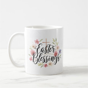 Bienheureux de Pâques Typographie Mug - Printemps
