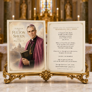 Bienheureux Fulton Sheen Priez pour Nous Catholiqu