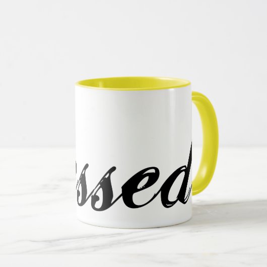 Bienheureux Mug (Devant droit)