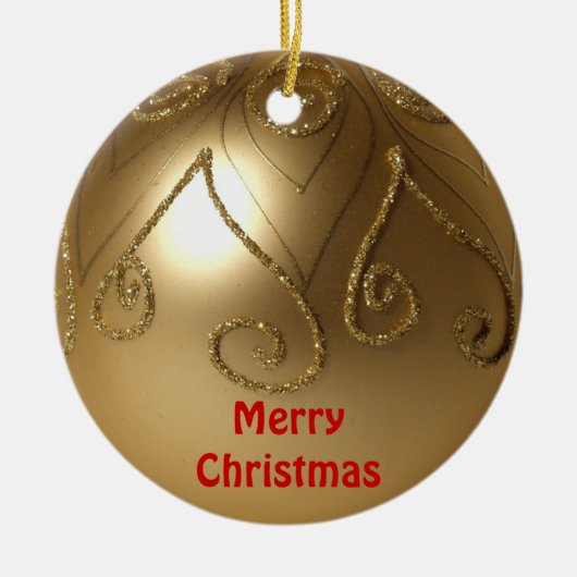 Bienheureux Noël Ornement de la saison de Noël (Devant)