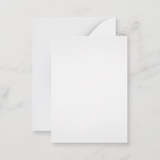 Bientôt bébé fille Faire-part de grossesse (Dos)