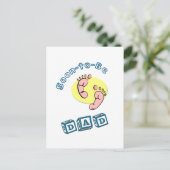 Bientôt Être Carte Postale Papa (Debout devant)