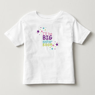 Bientôt grande sœur star kinder shirts