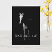 Bientôt, La Carte Équine Du Cheval (Fleur jaune)