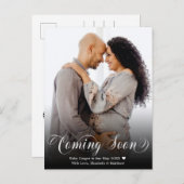 Bientôt la carte postale Faire-part de grossesse p (Devant / Derrière)