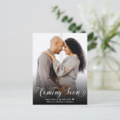 Bientôt la carte postale Faire-part de grossesse p (Debout devant)