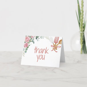 Bientôt, on va emporter carte de remerciements