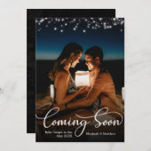 Bientôt Photo Carte Faire-part de grossesse (Devant / Derrière)