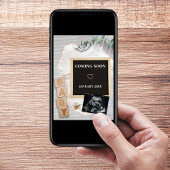 Bientôt Sonogramme Photo Faire-part de grossesse