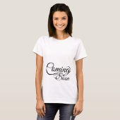 Bientôt T-shirt Maternité (Devant entier)
