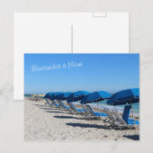 Bienvenidos a Miami-Briefkaart Briefkaart (Voorkant / Achterkant)