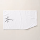 "Bienvenue" (Serviette à main)