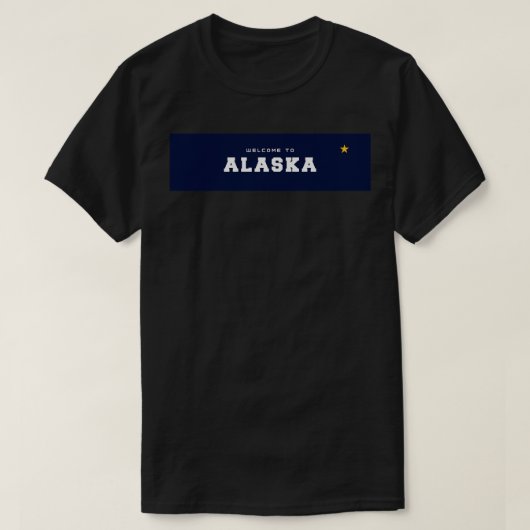 Bienvenue à Alaska TShirt 2 (Design devant)