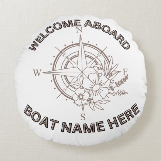 Bienvenue à bord des coussins (Devant)