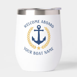 Bienvenue à bord Nom du bateau Ancre Gold Laurel M