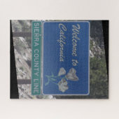Bienvenue à California Jigsaw Puzzle (Horizontal)