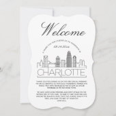 Bienvenue à Charlotte | Invitation Détails des inv (Devant)