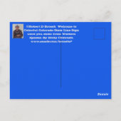 Bienvenue à Colorado CARTE POST (Dos)