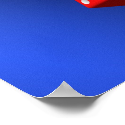 Bienvenue à Fabulous Las Vegas Blue Glow Poster (Coin)