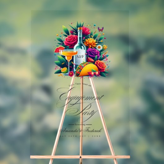 Bienvenue à Fiesta Tacos et Tequila Engagement Par (Neutre)