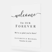 Bienvenue à Forever Wedding Frosted (Angle)