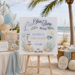 Bienvenue à la Baby Shower "À la Mer Bientôt"