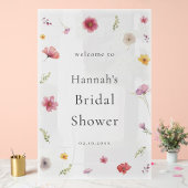 Bienvenue à la Baby Shower de Fleurs Sauvages