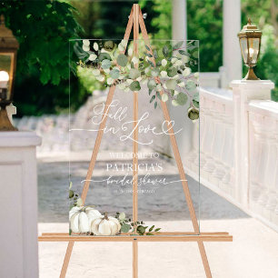 Bienvenue à la Baby Shower de mariage Tombez amour