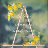 Bienvenue à la Baby Shower sur le thème des citron (Neutre)