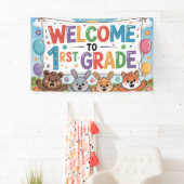 Bienvenue À La Bannière De 1Ere Année Pour Enseign (En situation)