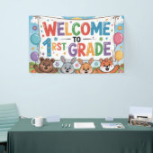 Bienvenue À La Bannière De 1Ere Année Pour Enseign (Salon professionnel)