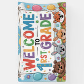 Bienvenue À La Bannière De 1Ere Année Pour Enseign (Vertical)