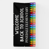 Bienvenue À La Bannière De L'École (Verticale)